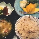 オーシャンテラス あじさい - 松茸ご飯(夕食)