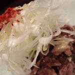 朱蒙 - テール肉のしらが添え