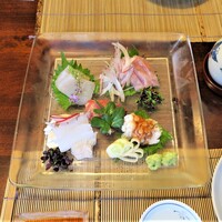 葉山 日影茶屋 - お造りの季節の盛り合せ