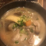 江戸堀 焼豚食堂 - お味噌汁を250円で豚汁にupdate！