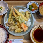 大衆びすとろ 笑和 - 天ぷら定食