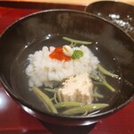 銀座 しのはら - 鱧とこも豆腐