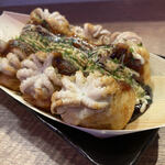 踊りだこ - 料理写真:イイダコが丸ごと1匹！ 《名物》踊りたこ焼き