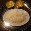 Lunch Curry - 2カレーセット（豆とキーマ）