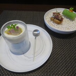 レストラン ラ・フロレゾン・ドゥ・タケウチ - L’AMUSE-BOUCHE