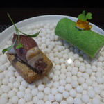 レストラン ラ・フロレゾン・ドゥ・タケウチ - L’AMUSE-BOUCHE