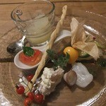 コルツ - 2012/10　4000円のおまかせコース前菜