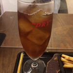 わ楽 - 烏龍茶 時短営業期間は、昼得定食みたいにドリンク付き