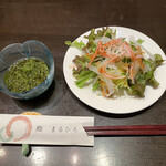 Sushi Maruhiro - サラダともづく