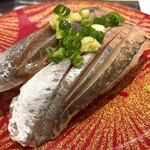 鮨処 なごやか亭  - 『厚切り活アジ』