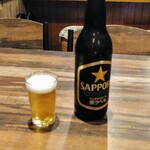 鳥直食堂 - 瓶ビール（大瓶）　650円