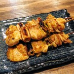 鳥直食堂 - 焼き鳥（3本）　450円