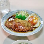 天狗家食堂 - カシワの照り焼きステーキ