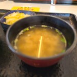 Yoshinoya - 味噌汁です。