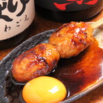 焼鳥 とり乃 - 月見つくね