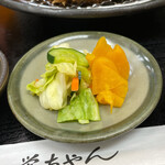 とんかつ 栄ちゃん - 漬物