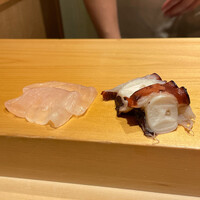 鮨 はしもと - まこがれいと蛸