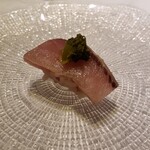 かわ村 - 鰤の握りゾット