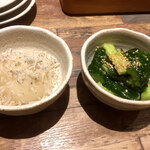 テッパン ヤキメン - 付き出し