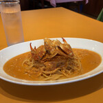 Shan Do Fururu - 渡り蟹のトマトクリームパスタ