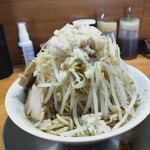麺屋十郎兵衛 - 煮干十郎（汁なし・ニンニク抜き・他は全部増し）