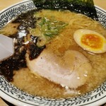 丸源ラーメン - 黒とんこつ糖質オフ麺変更