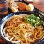 香の川製麺 八尾楠根店 - 新発売のチーズカレーうどんダブルで！