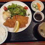 あらえびす - 10月6日　ロースカツご飯セット　850円