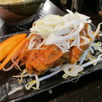 Tsukishima Meibutsu Monja Daruma - ホルモン味噌味(900円)