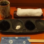Kushiage Sakutto - ソースと塩とポン酢