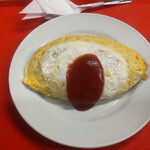 タケダ食堂 - いつもきれいなオムライス650円