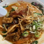 ラーメン専門 ひまわり - モルメン辛いの❕