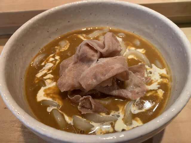 虎杖うどん 朝昼晩カレー 築地市場 カレーうどん 食べログ