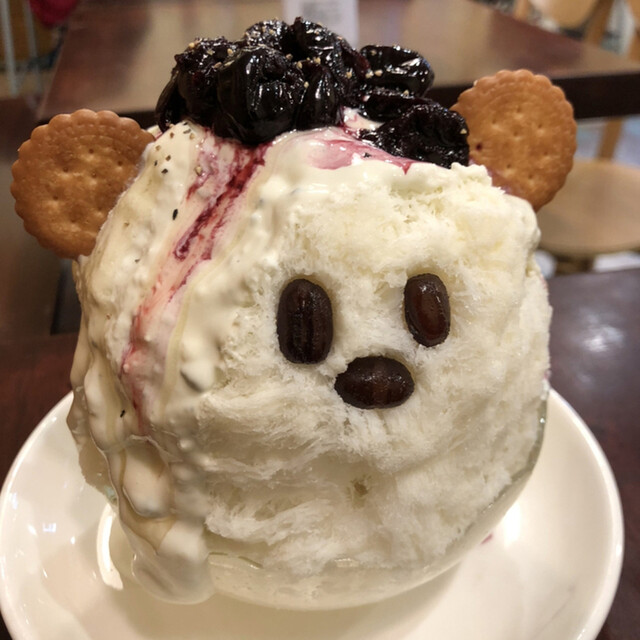 ぱくぱく くもくま堂 調布 かき氷 食べログ