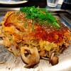 広島流お好み焼き 秀 - 料理写真:トリオ(えひ・いか・たこ入り)