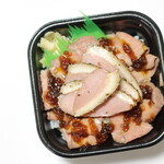 沼津丼丸 - 料理写真:ローストビーフ合鴨丼。