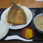 市場食堂 - あじフライ定食