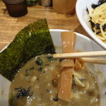 煮干し中華そば 一剣 - メンマは旨いです