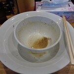 煮干し中華そば 一剣 - ごちそうさまでした