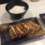ゴル麺。 - 餃子ライスセット
