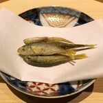 温石 - 豆アジの唐揚け