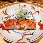 温石 - 金目鯛の炭火焼き