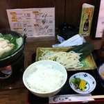 Morinoya - 牛モツ鍋定食￥1250