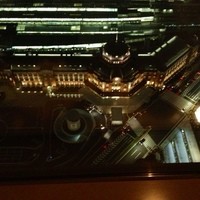 オザミトーキョー - 我々の座ったテーブルから、眼下に東京駅が見えました！