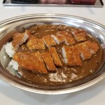 カレーショップ インデアン - 料理写真:インデアンカツ後乗せ（税込704円）