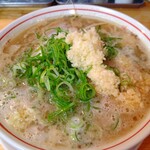 Gokuumaseaburaramenrokuichini - ニンニクラーメン(ダブル)@850