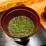 炭火割烹 白坂 - ⚫味噌汁