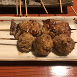 やきとり串焼ミナミ - しろ　つくね