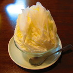 慈げん - ミルクにわさびのフロマージュ（純氷ハーフ）