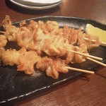 和風家　新風 - この日はあった鳥皮串。(24年10月)